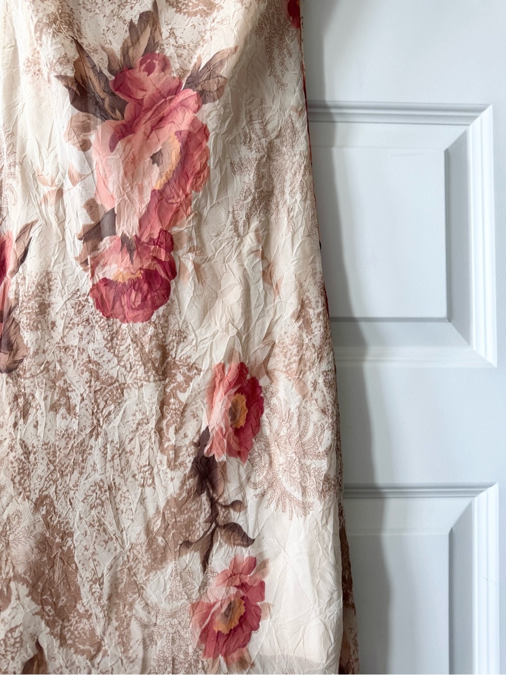 Y2K F.L.P Faith Love & Passion Romantic Fairycore Floral Midi Dress - Picture 7 of 11